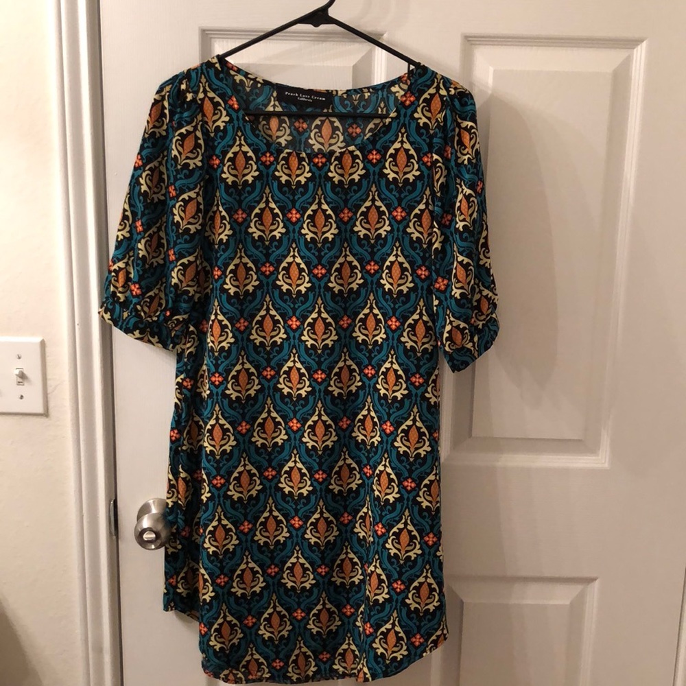 Multicolored dress